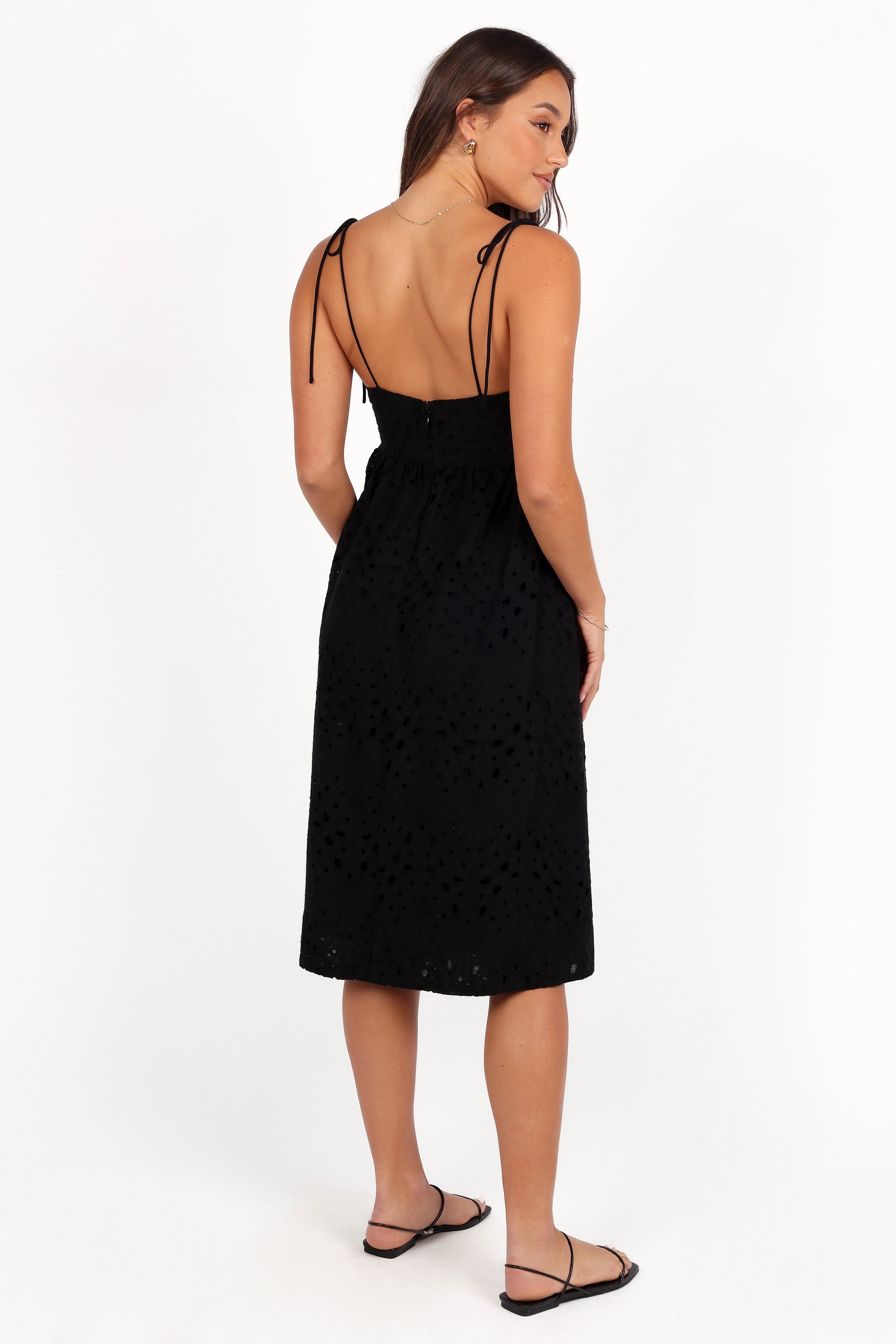 DRESSES Sevara Midi Dress - Black