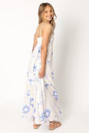 DRESSES @Seville Maxi Dress - Blue Wave