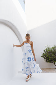 DRESSES Seville Maxi Dress - Blue Wave