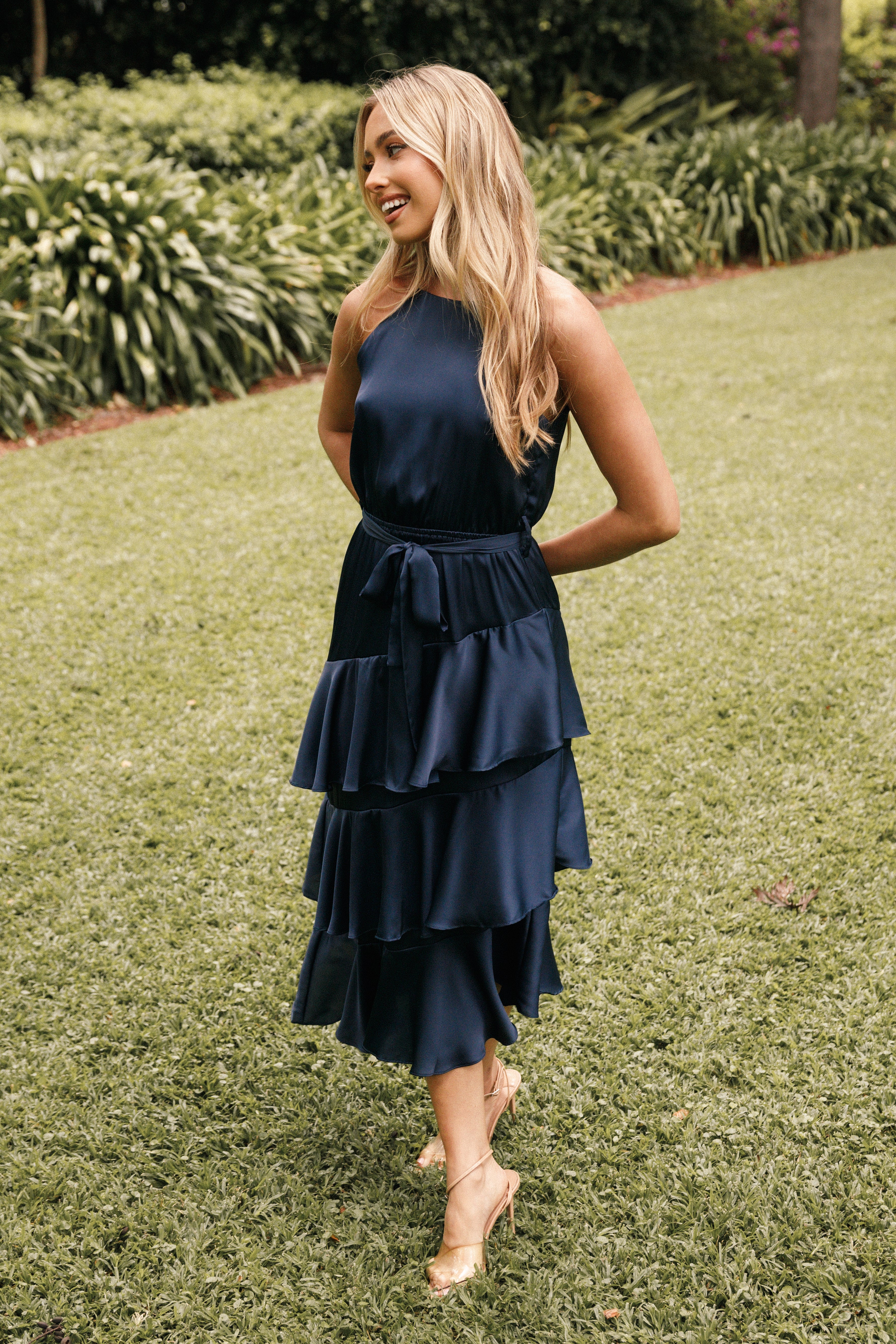 Seychelle Dress - Navy | Petal & Pup