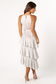 DRESSES @Seychelle Dress - Silver (Hold for Modern Romance)