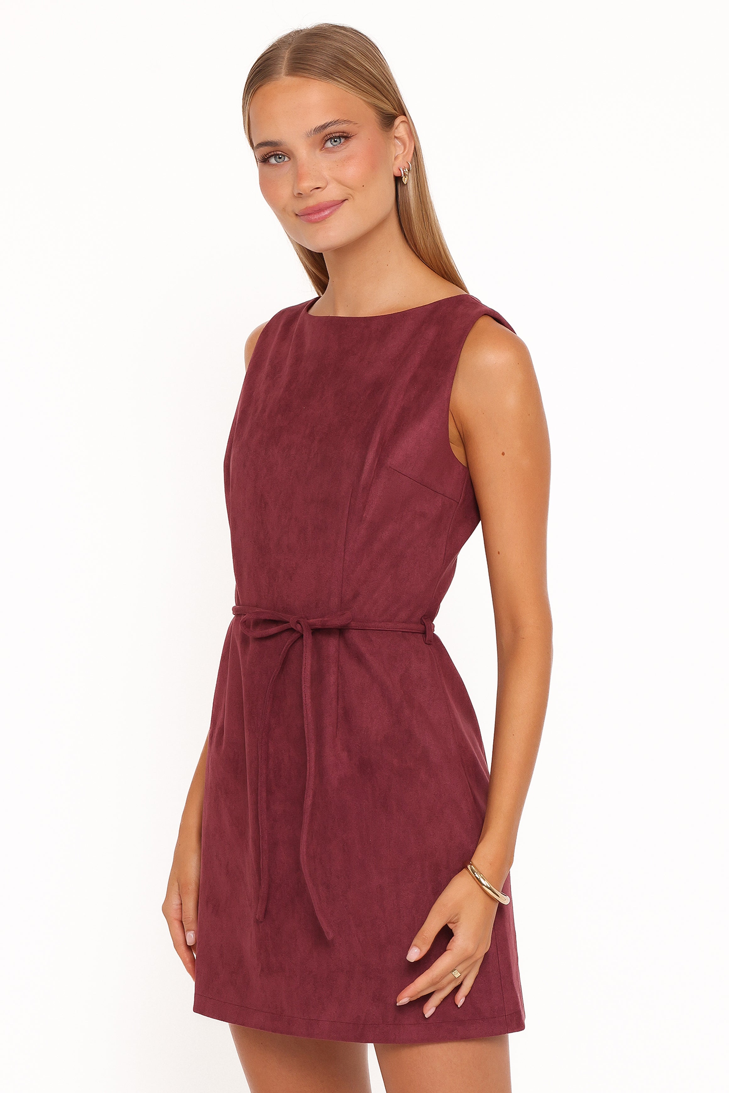 DRESSES Sharna Mini Dress - Burgundy