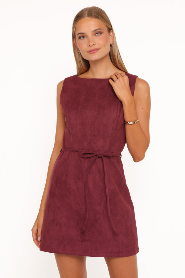 DRESSES Sharna Mini Dress - Burgundy