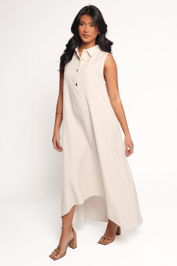 DRESSES Shaw Maxi Dress - Oatmeal