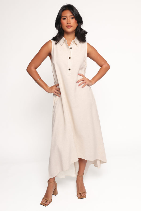 DRESSES Shaw Maxi Dress - Oatmeal