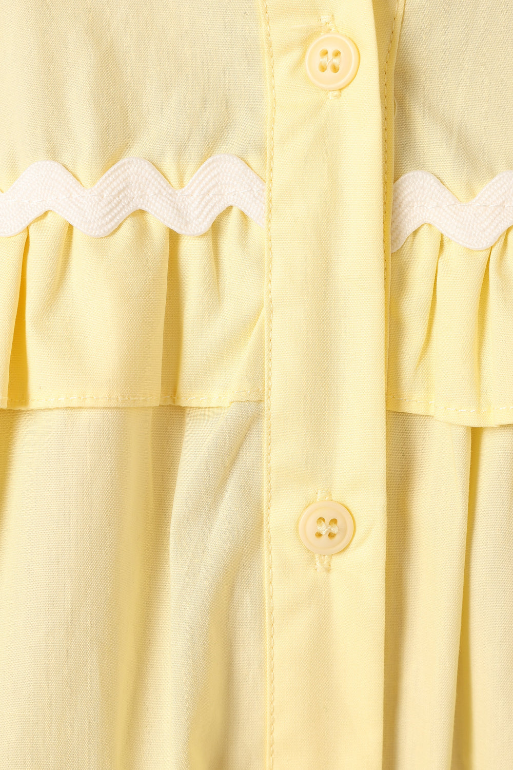 Shively Mini Dress - Yellow/White - Petal & Pup