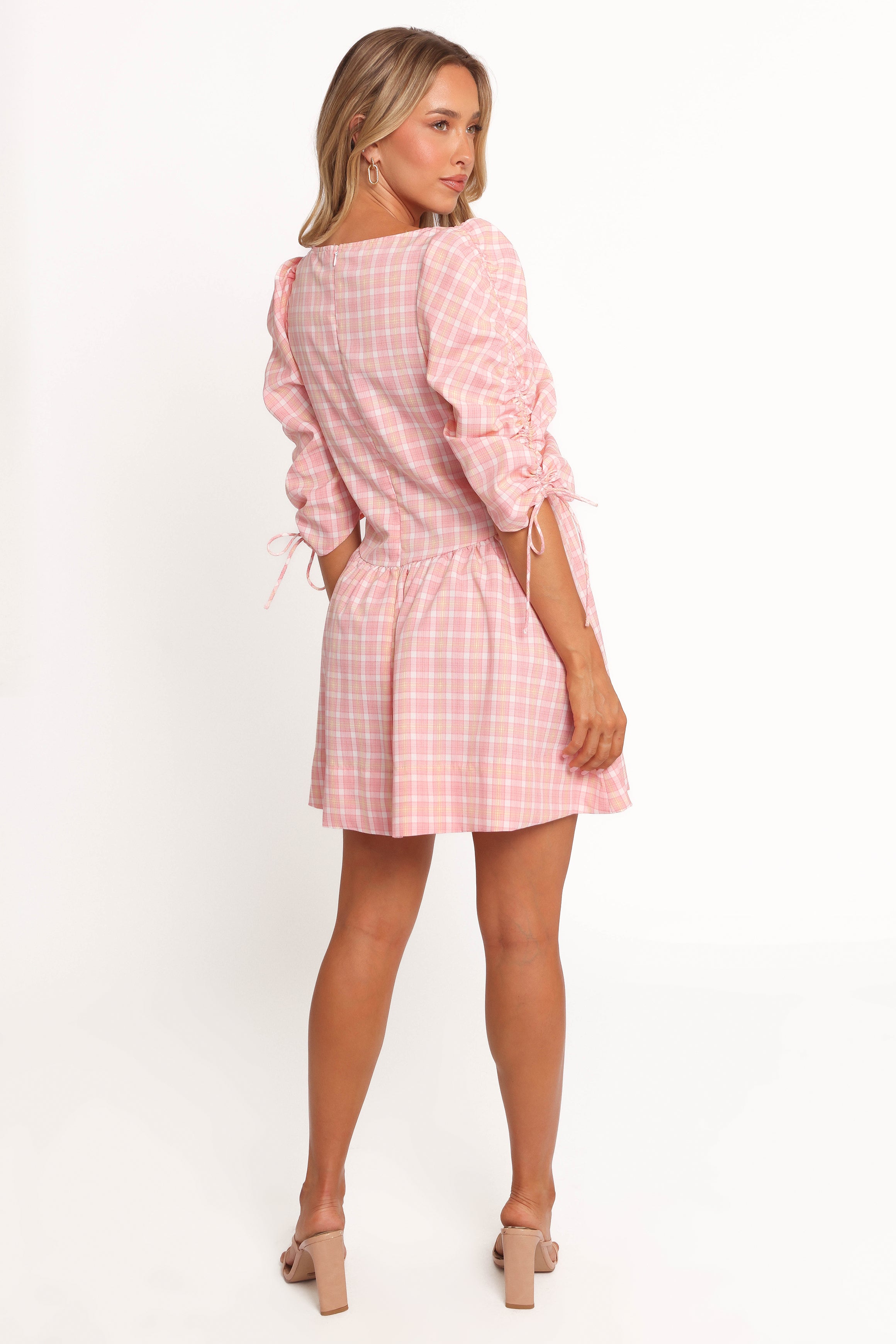 DRESSES Siena Mini Dress - Pink Check