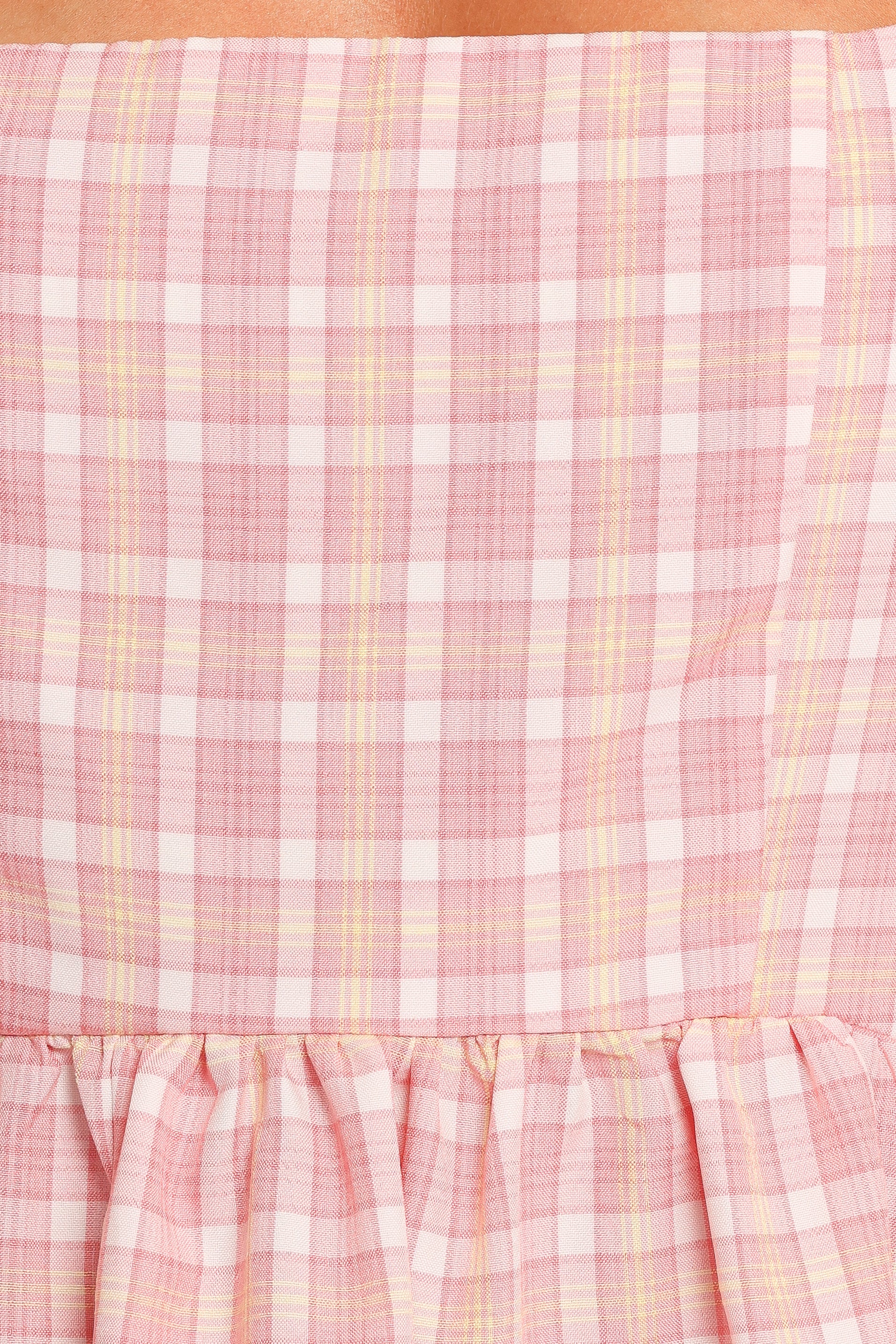 DRESSES Siena Mini Dress - Pink Check