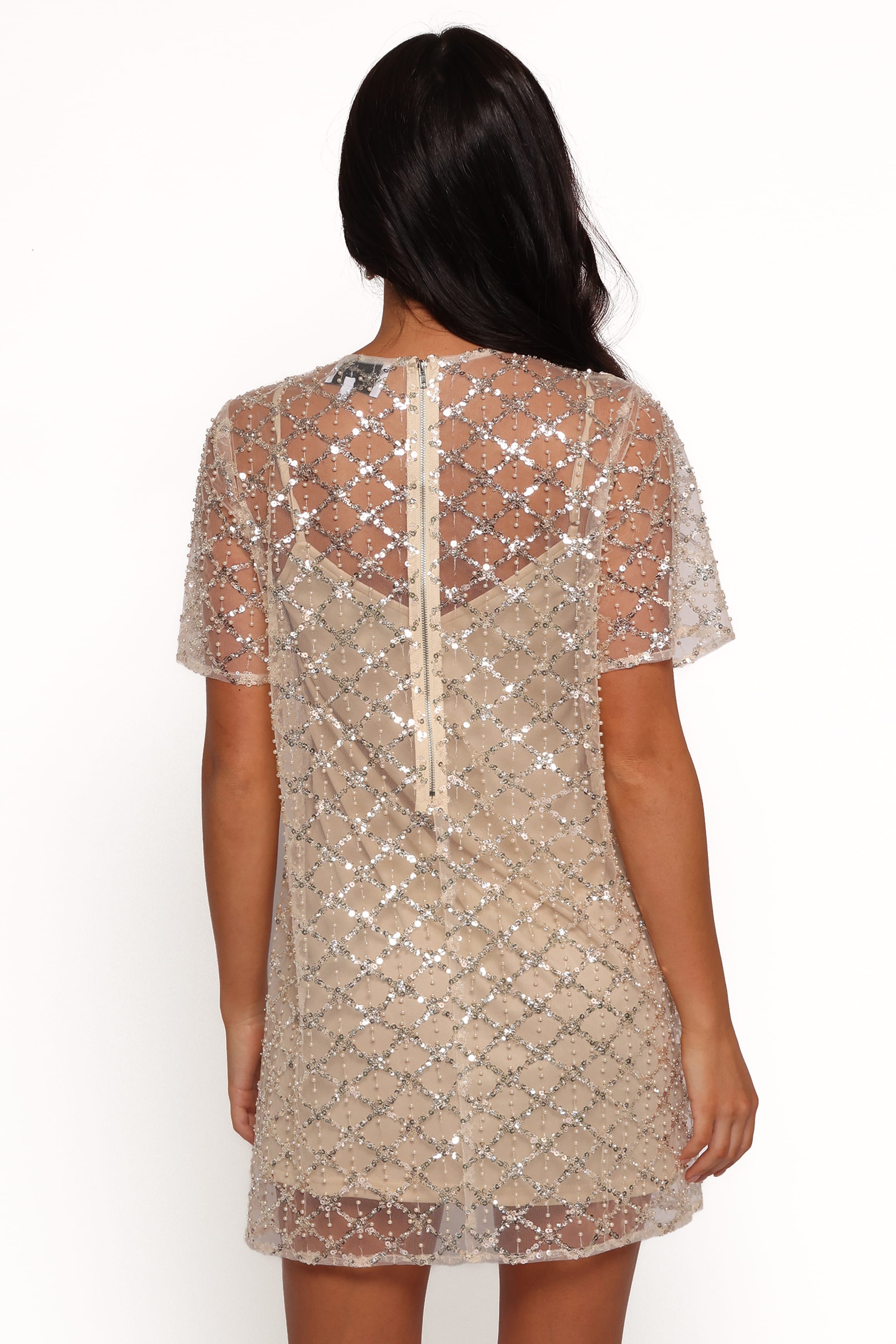 DRESSES Silvie Mini Dress - Light Taupe