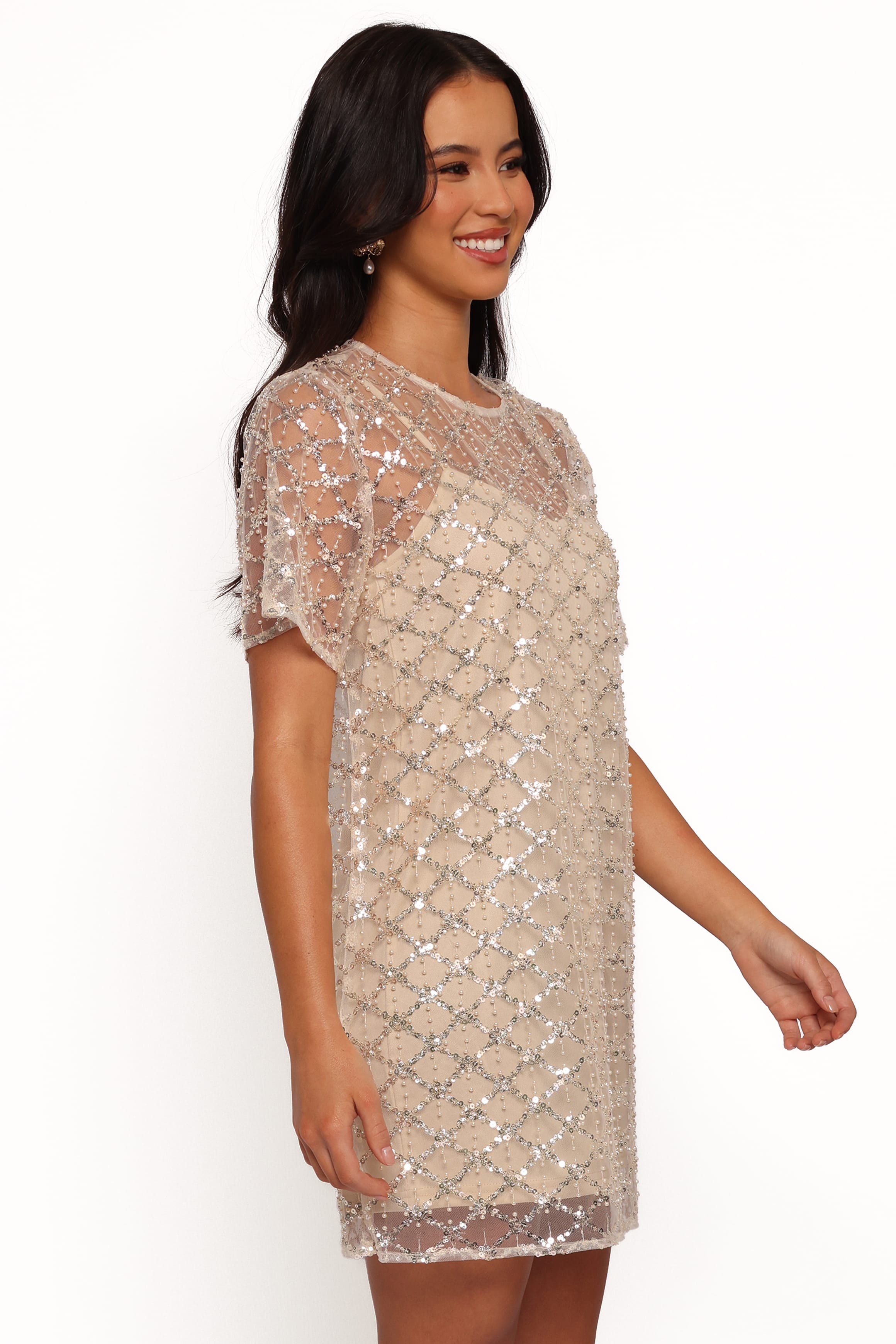 DRESSES Silvie Mini Dress - Light Taupe