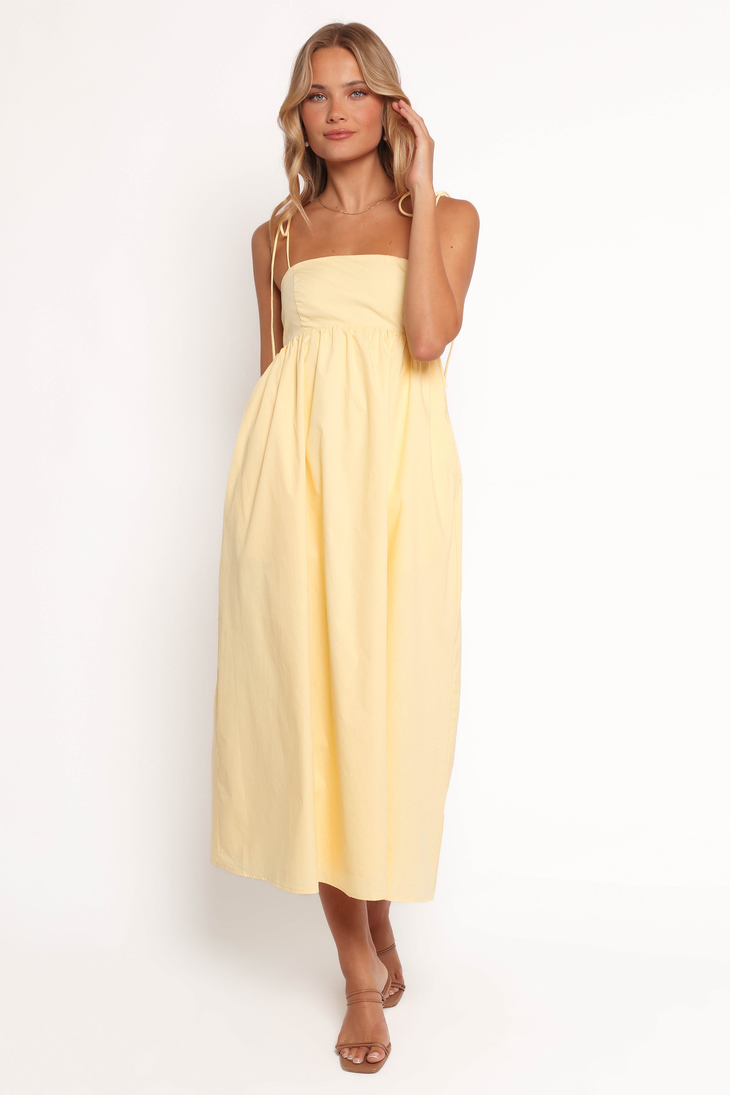DRESSES Simona Maxi Dress - Yellow