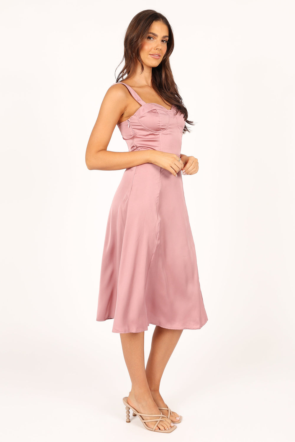 DRESSES Siobhan Midi Dress - Mauve