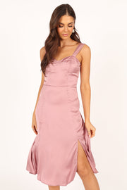 DRESSES Siobhan Midi Dress - Mauve