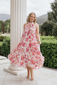 DRESSES Sirmione Maxi Dress - Pink Floral