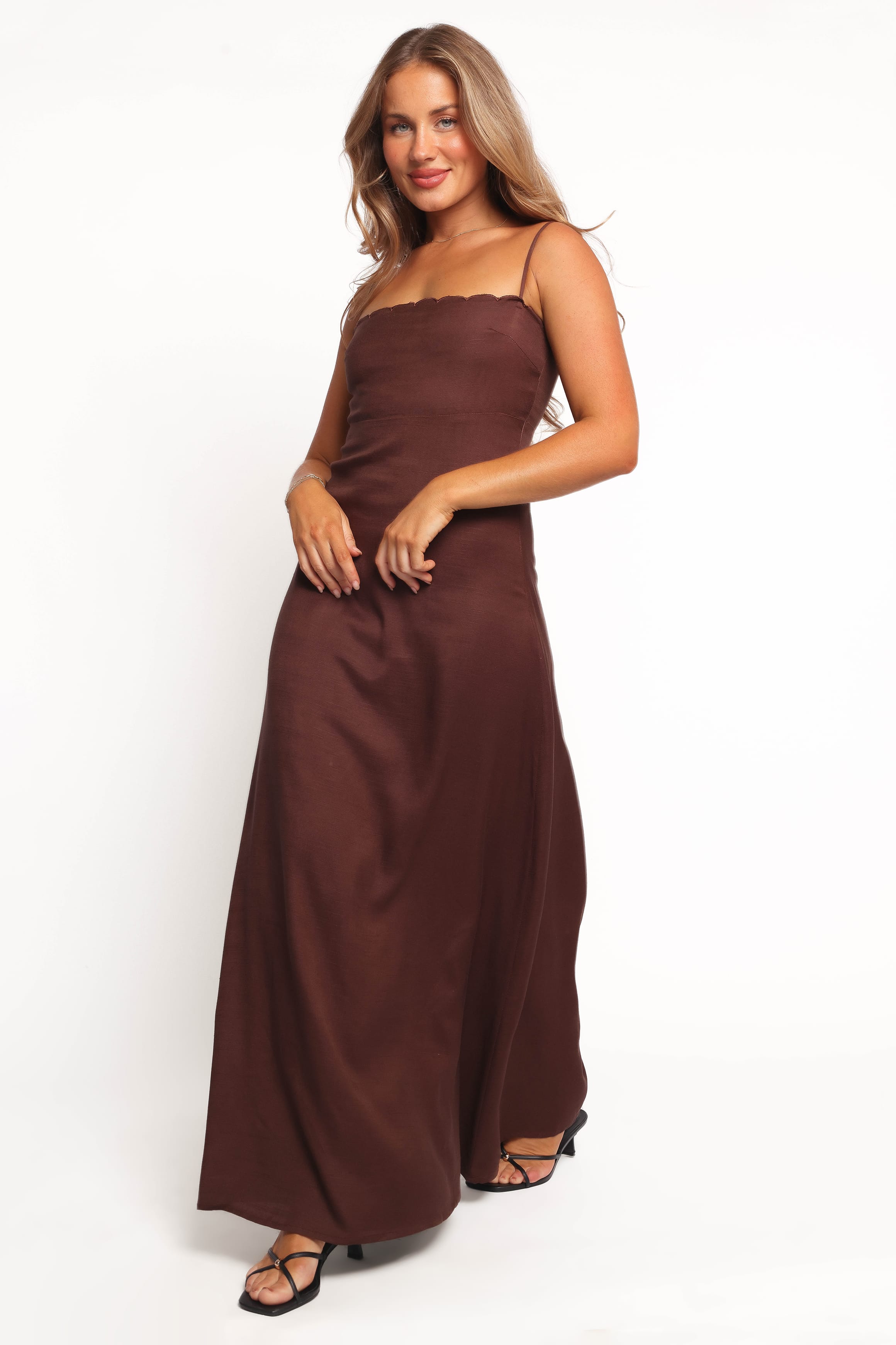 DRESSES Skylar Midi Dress - Brown