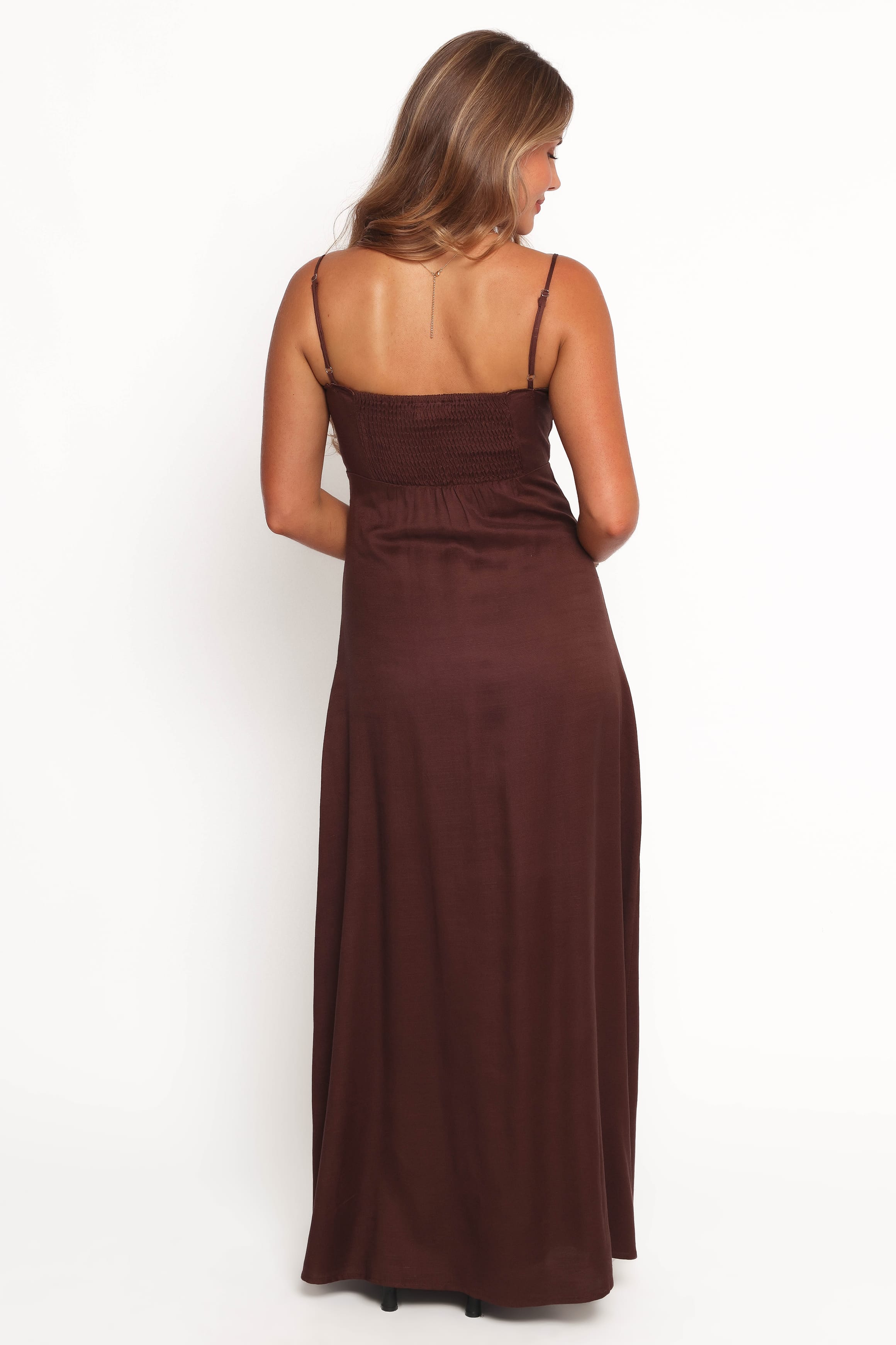 DRESSES Skylar Midi Dress - Brown