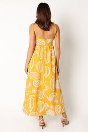 DRESSES @Sloane Maxi Dress - Yellow