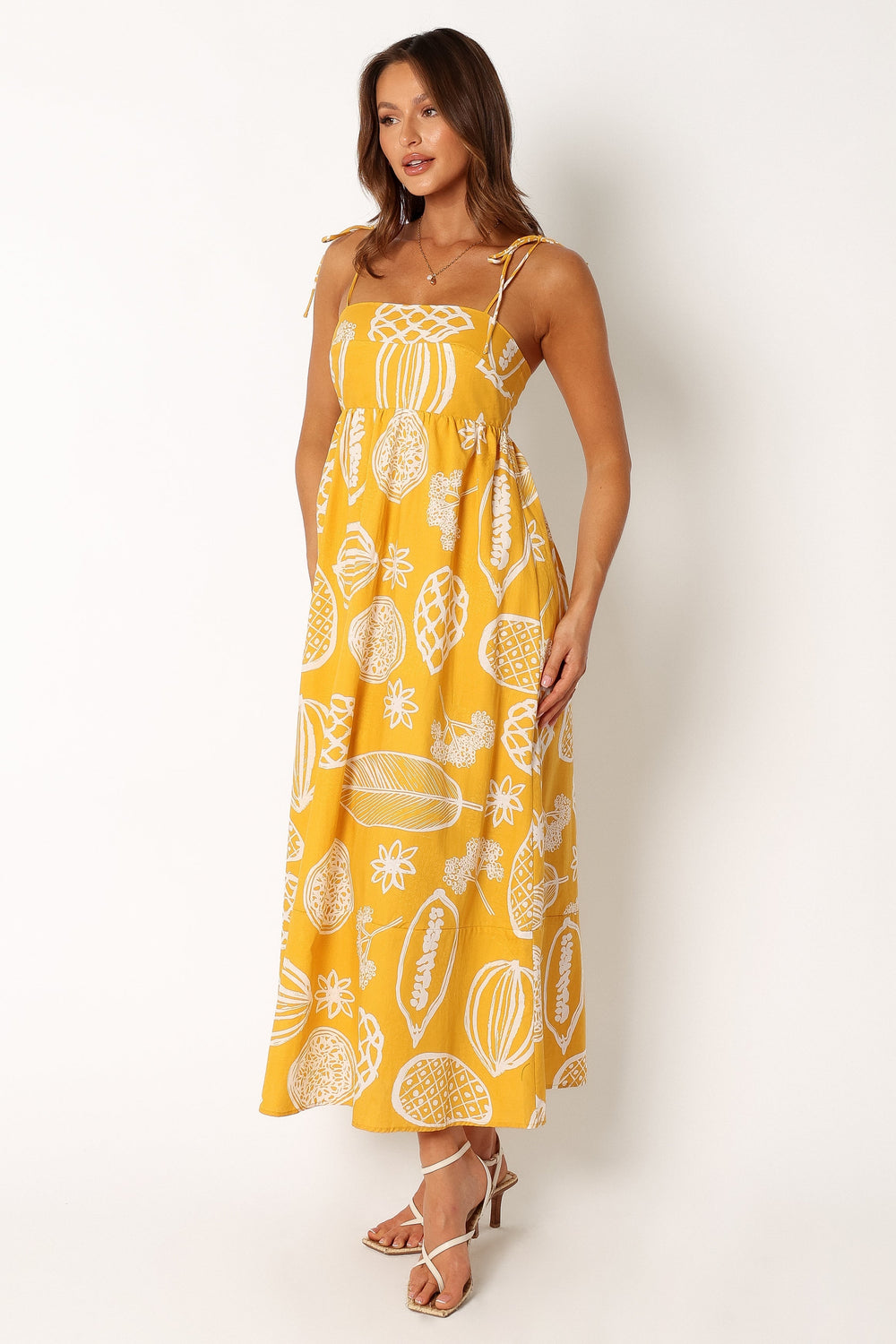DRESSES @Sloane Maxi Dress - Yellow