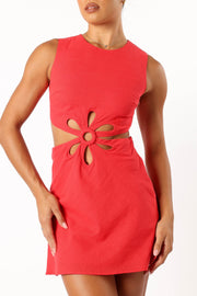 DRESSES @Sola Mini Dress - Red