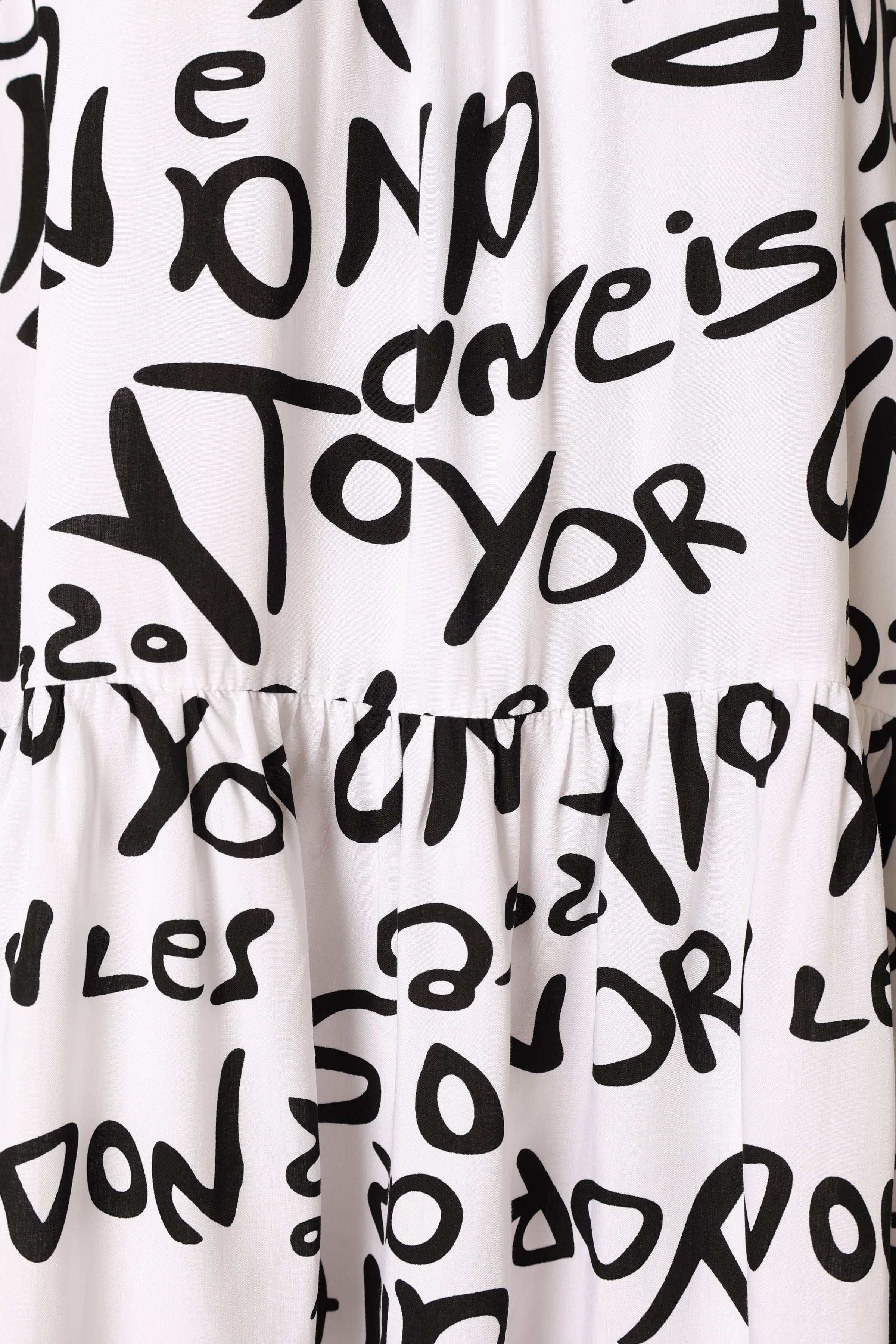 DRESSES @Solaris Mini Dress - Black White