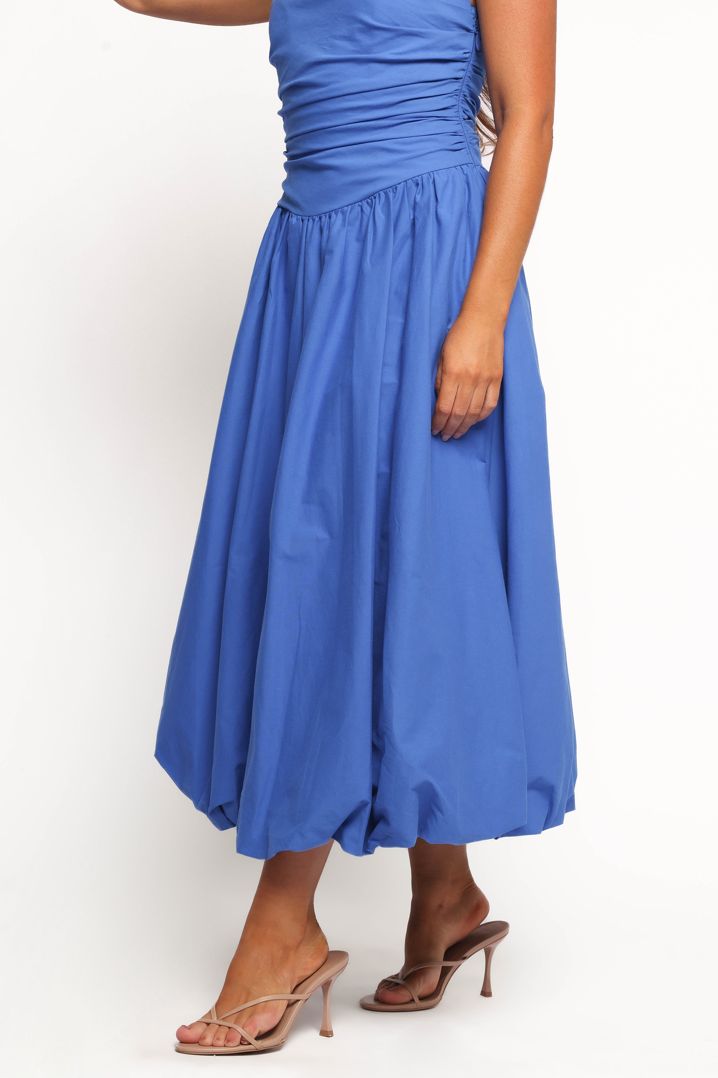Solis Midi Dress - Electric Blue | Petal & Pup