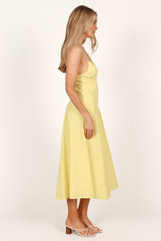 DRESSES Sondera Midi Dress - Yellow