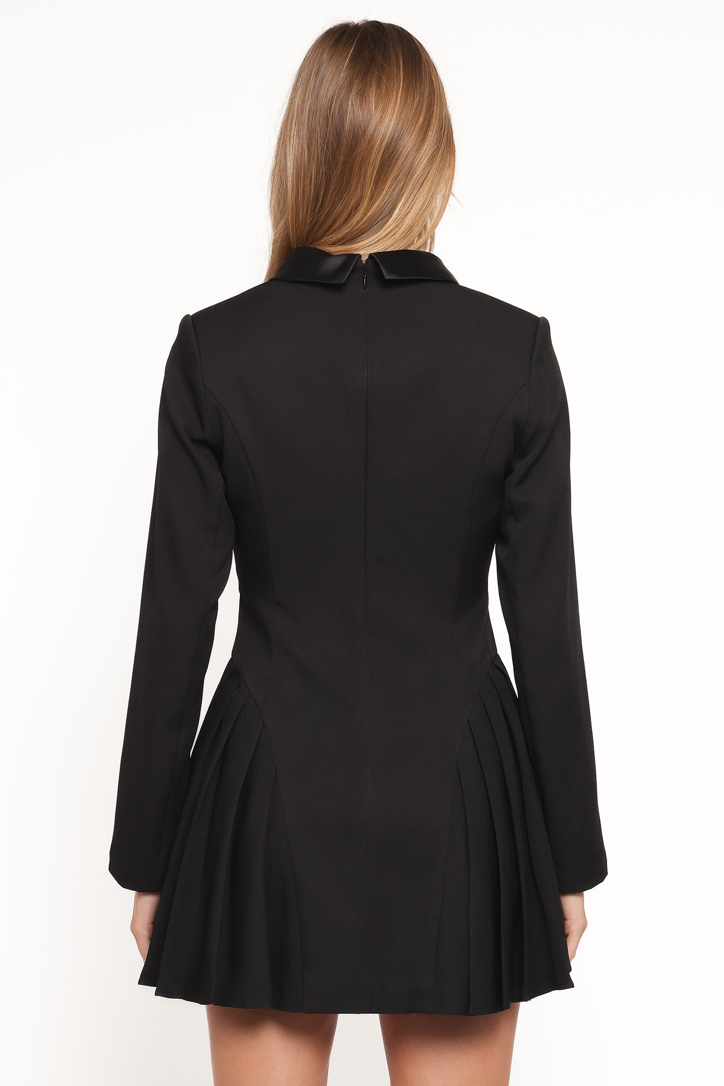DRESSES Sonya Long Sleeve Mini Dress - Black