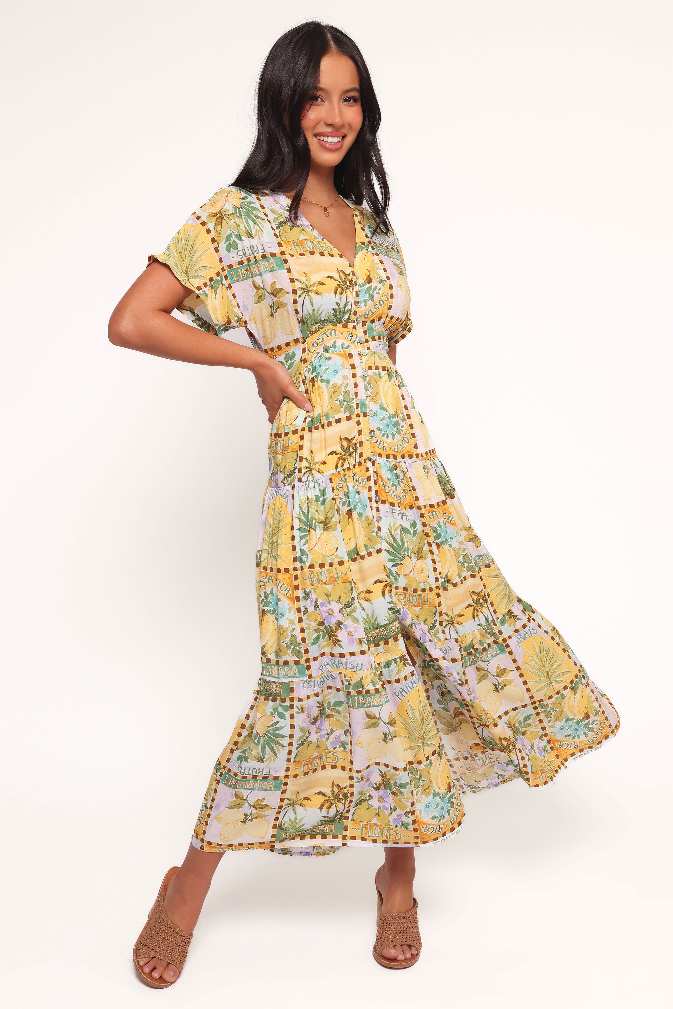 DRESSES Sorrento Maxi Dress - Tropical Sun