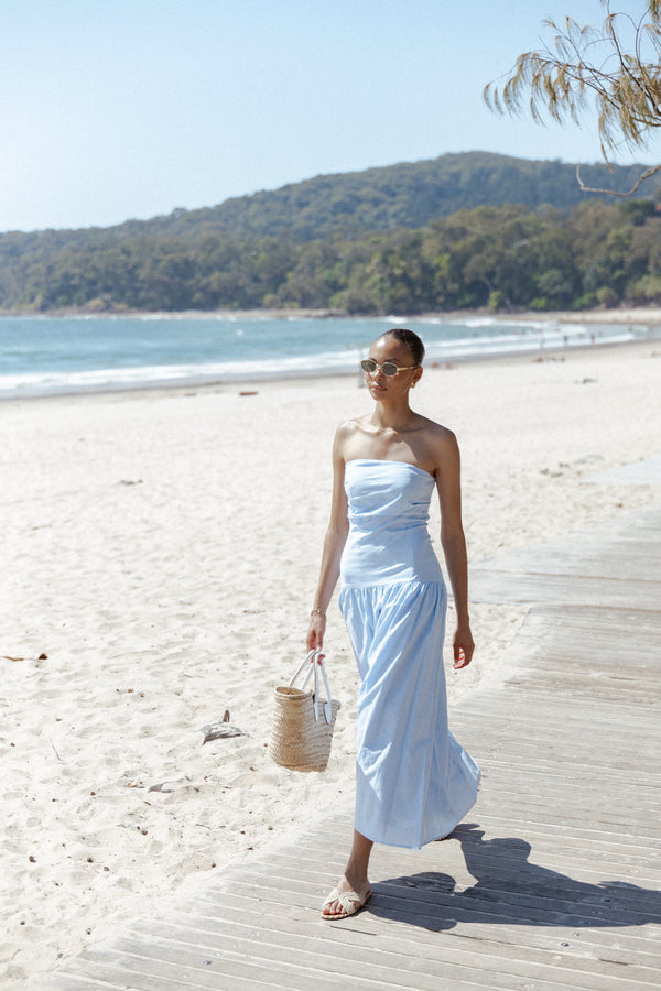 DRESSES Stella Maxi Dress - Cornflower
