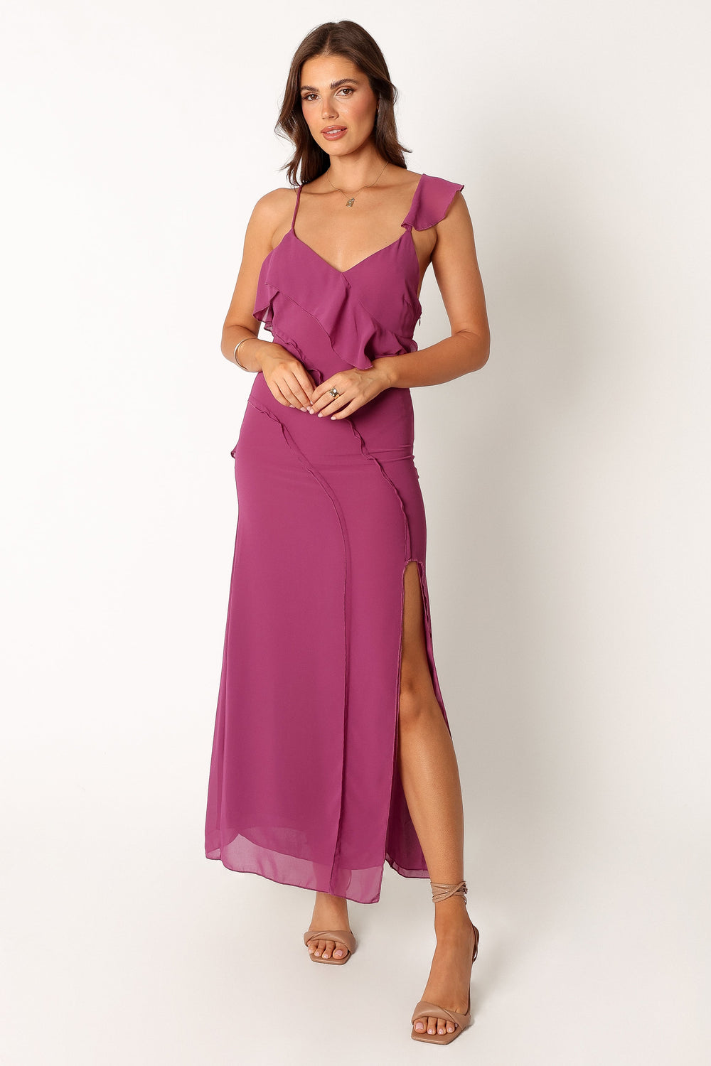 DRESSES @Stephy Maxi Dress - Purple