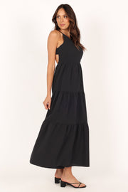 DRESSES Stoic Tiered Maxi Dress - Black