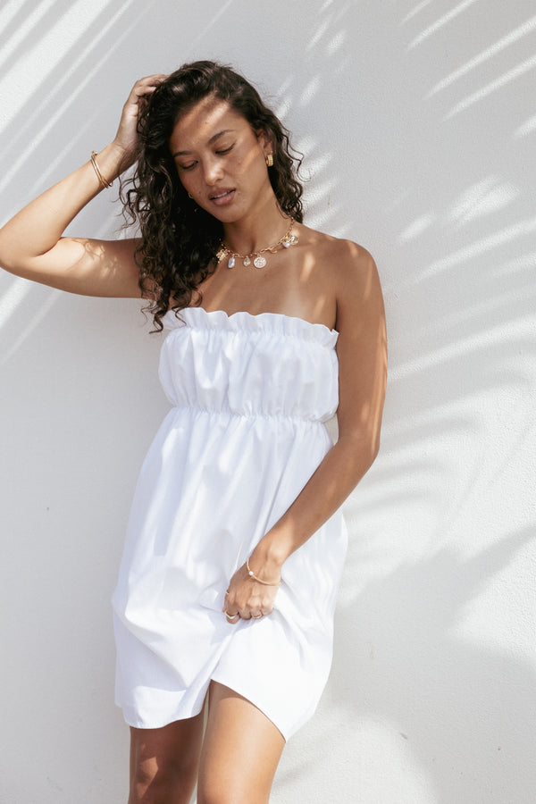 DRESSES Stratton Mini Dress - White