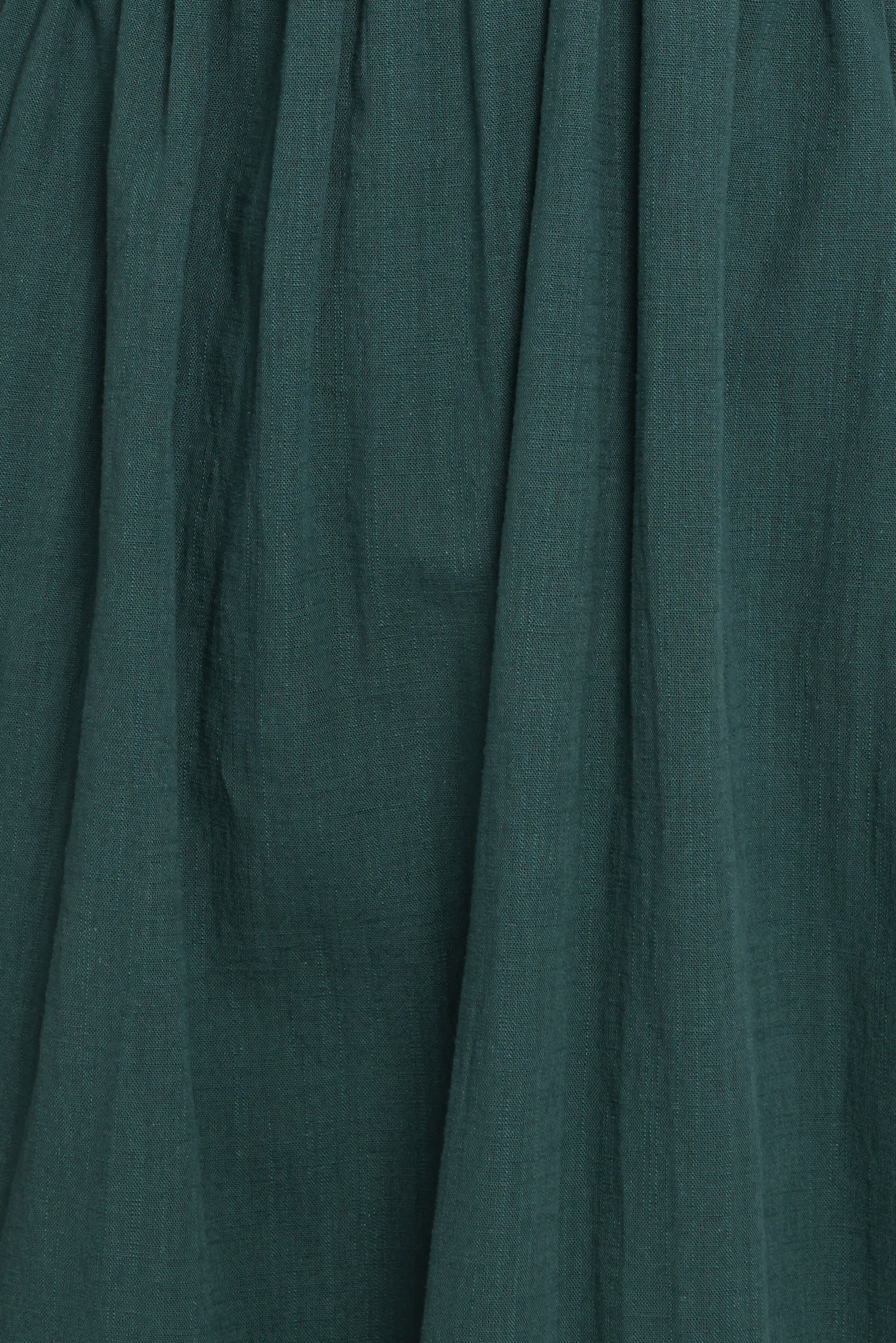 DRESSES Sullivan Puff Sleeve Maxi Dress - Forest Green