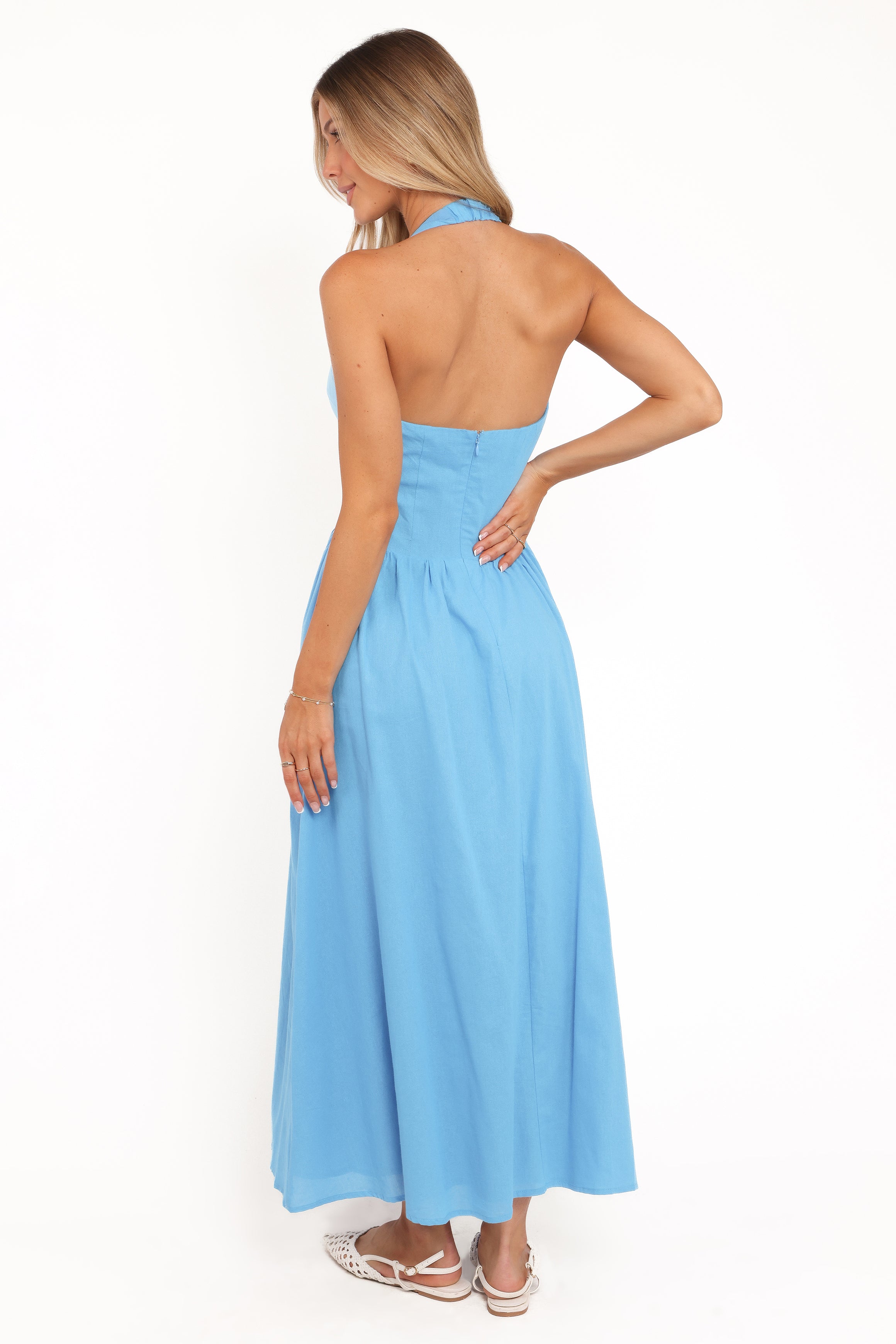 DRESSES Tammi Halter Maxi Dress - Cobalt