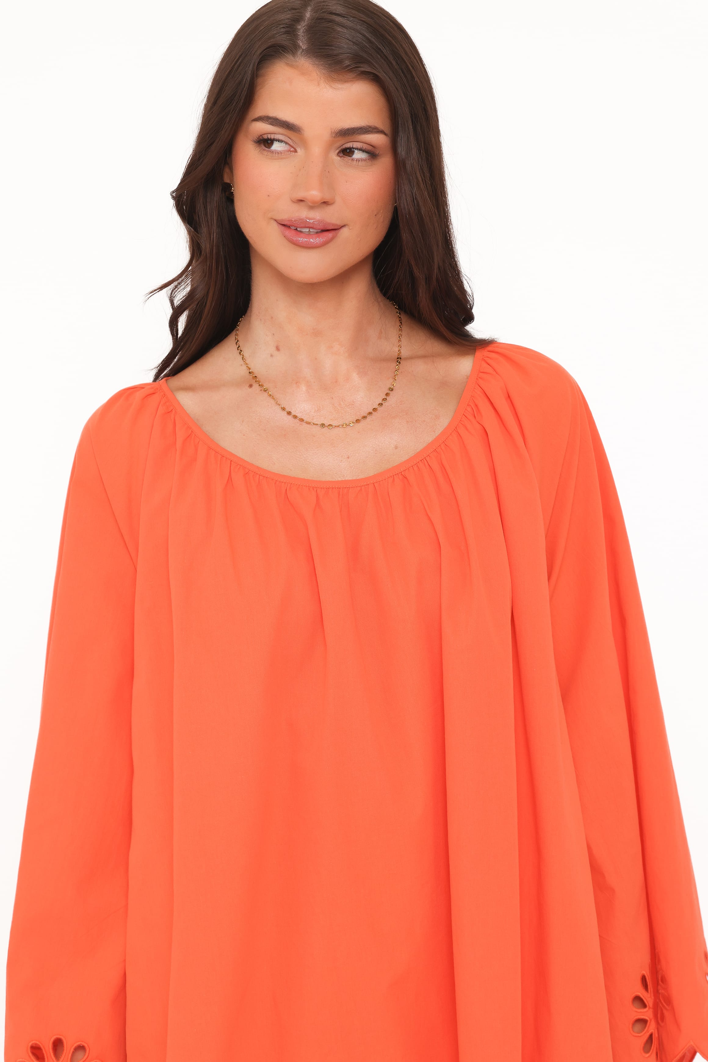 DRESSES Tampa Long Sleeve Mini Dress - Orange