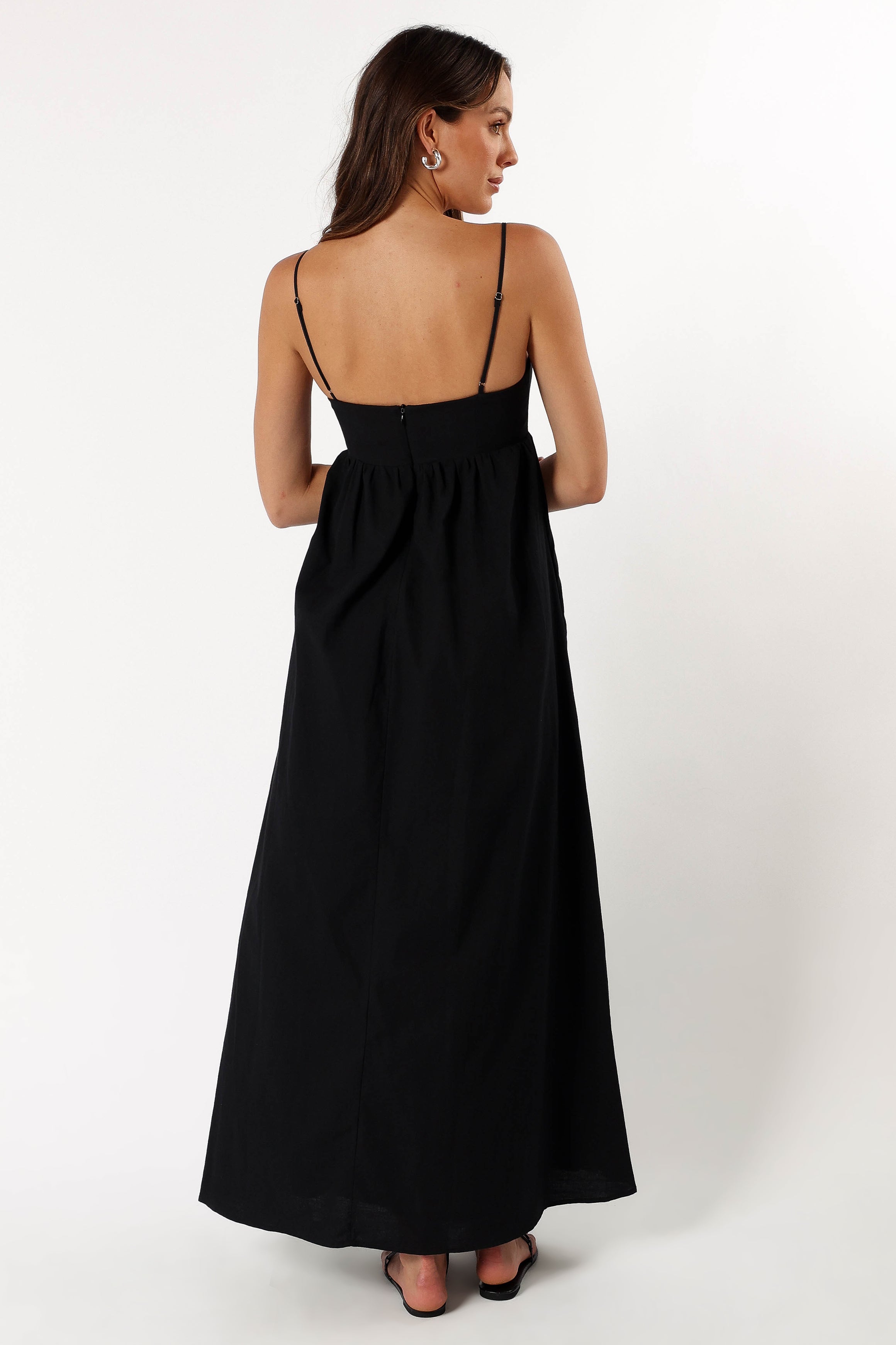 DRESSES @Tanala Maxi Dress - Black (Hold for Euro Summer)