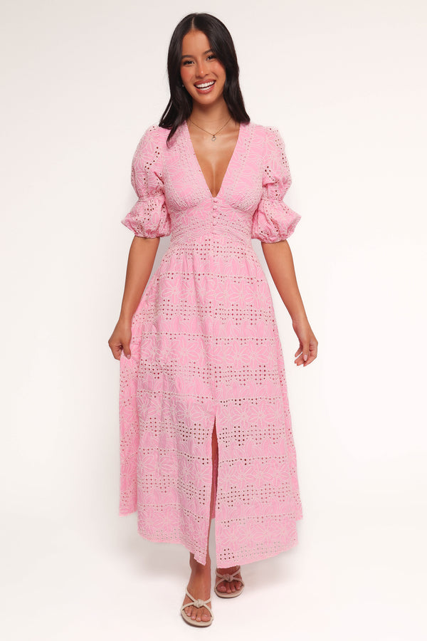 DRESSES Tani Midi Dress - Pink