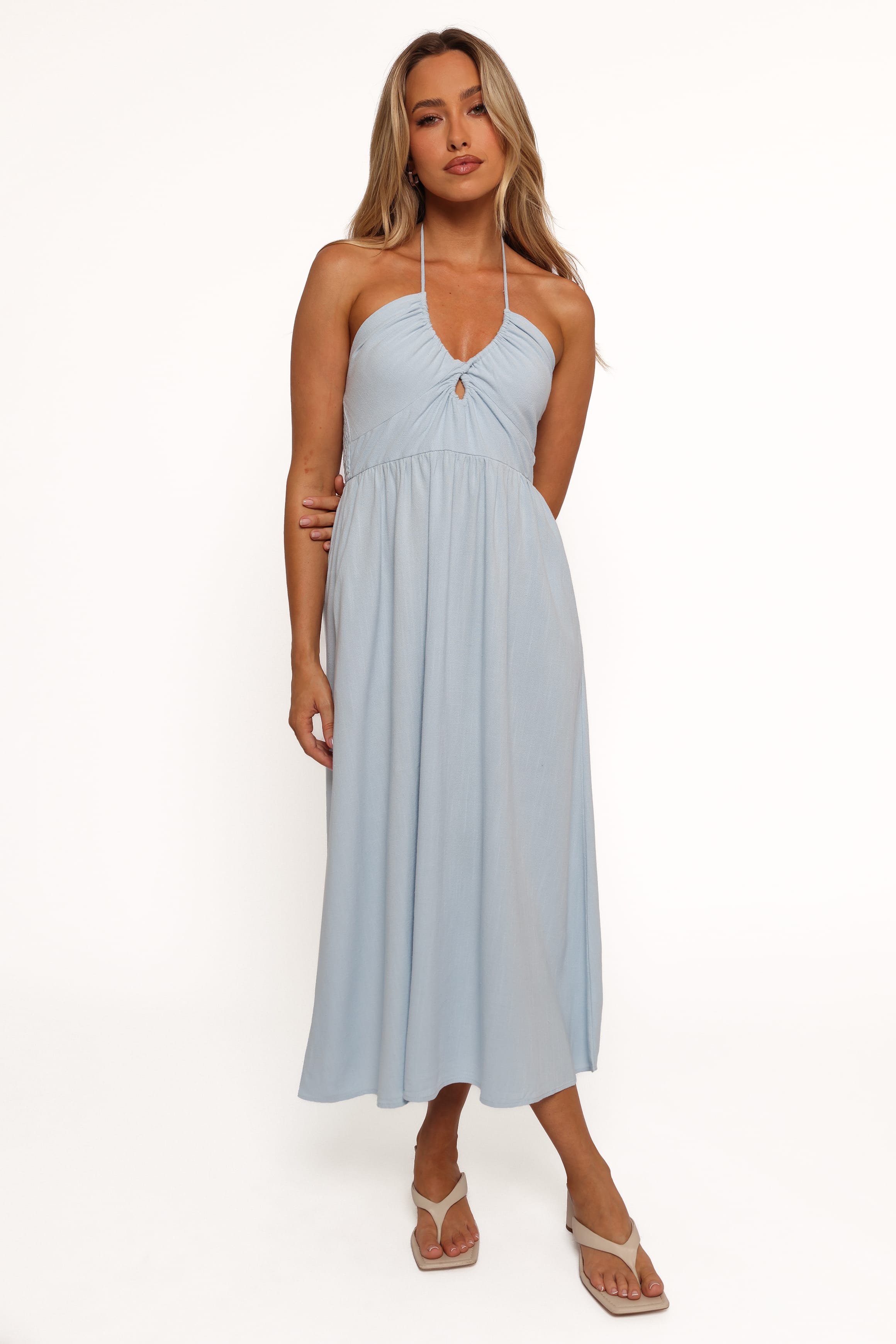 DRESSES Tanner Midi Dress - Light Blue