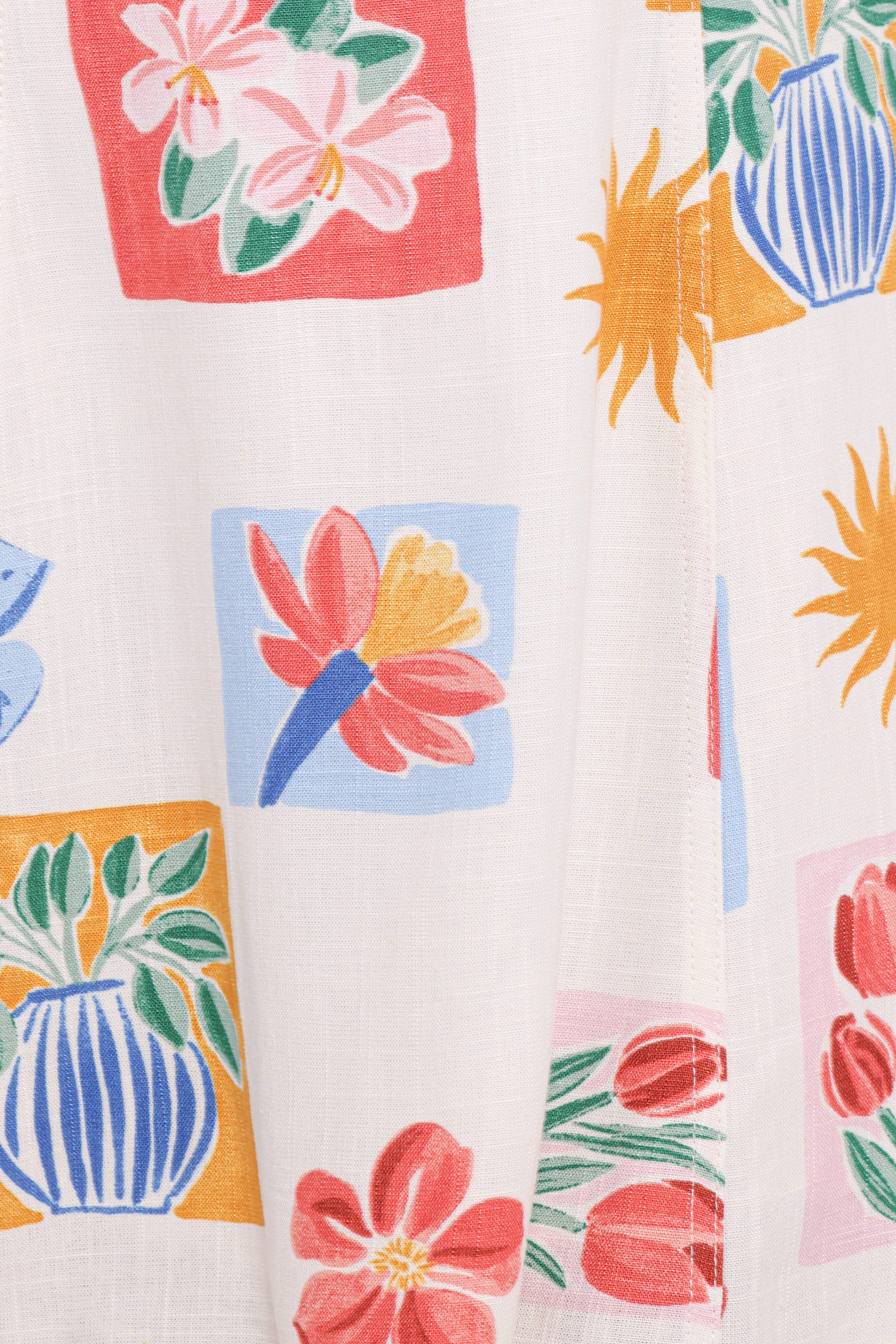 DRESSES Tansy Mini Dress - Tulip Stamp