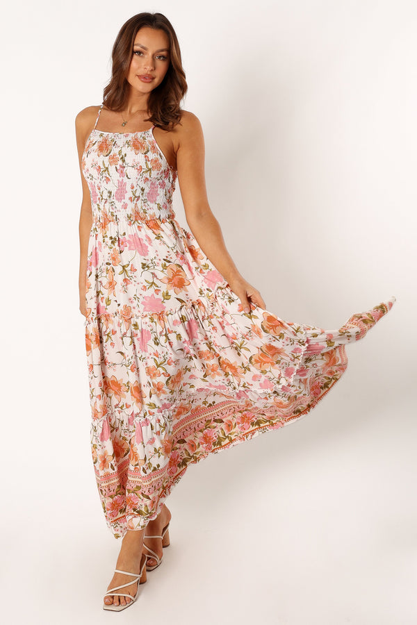 DRESSES @Tarah Midi Dress - Angelica Print