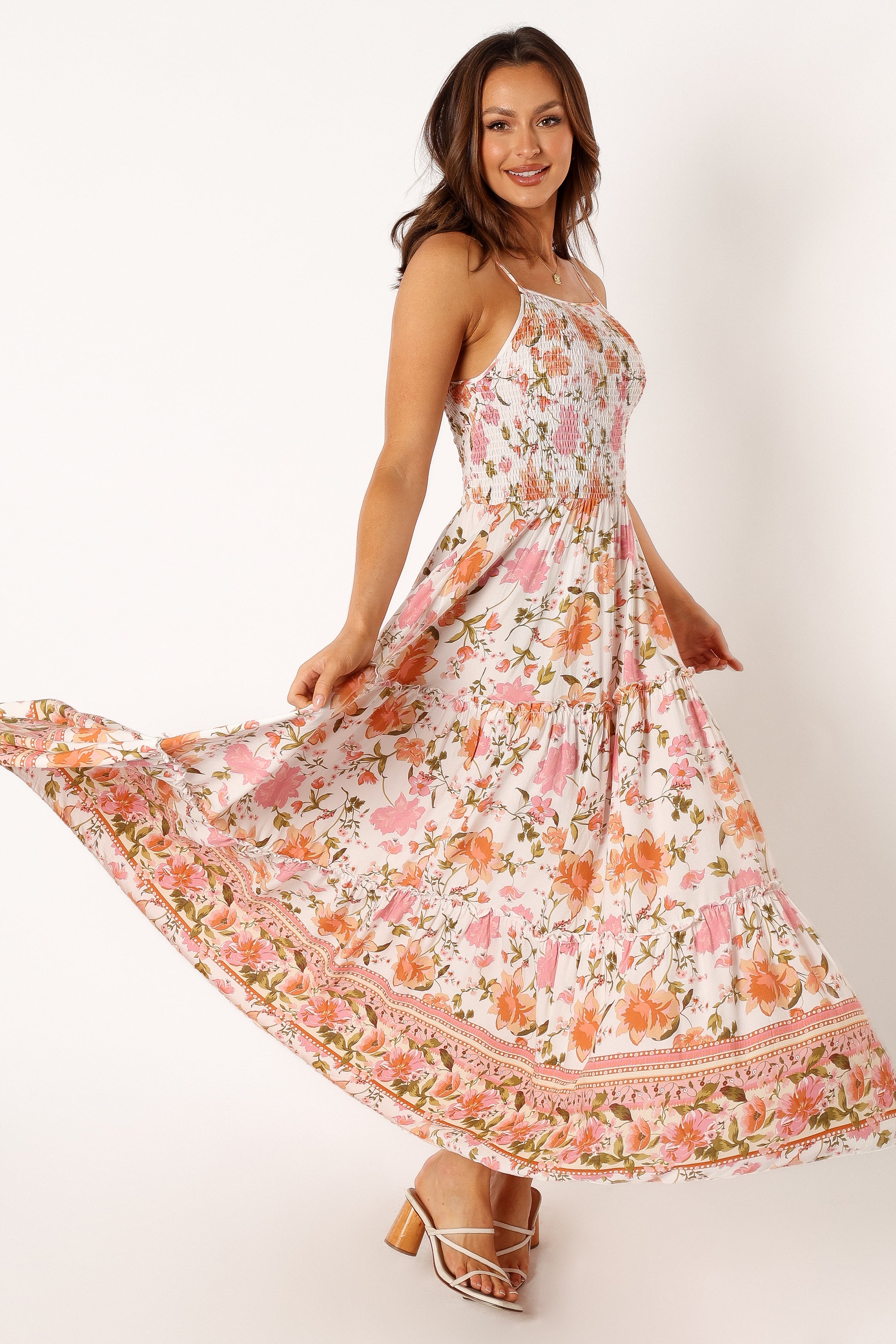 DRESSES @Tarah Midi Dress - Angelica Print