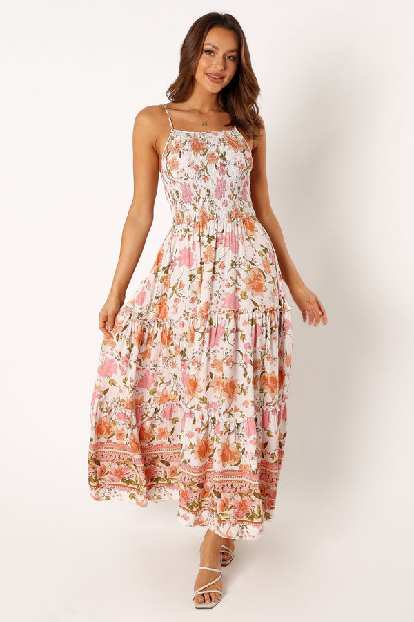 DRESSES @Tarah Midi Dress - Angelica Print