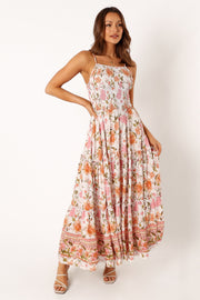 DRESSES @Tarah Midi Dress - Angelica Print