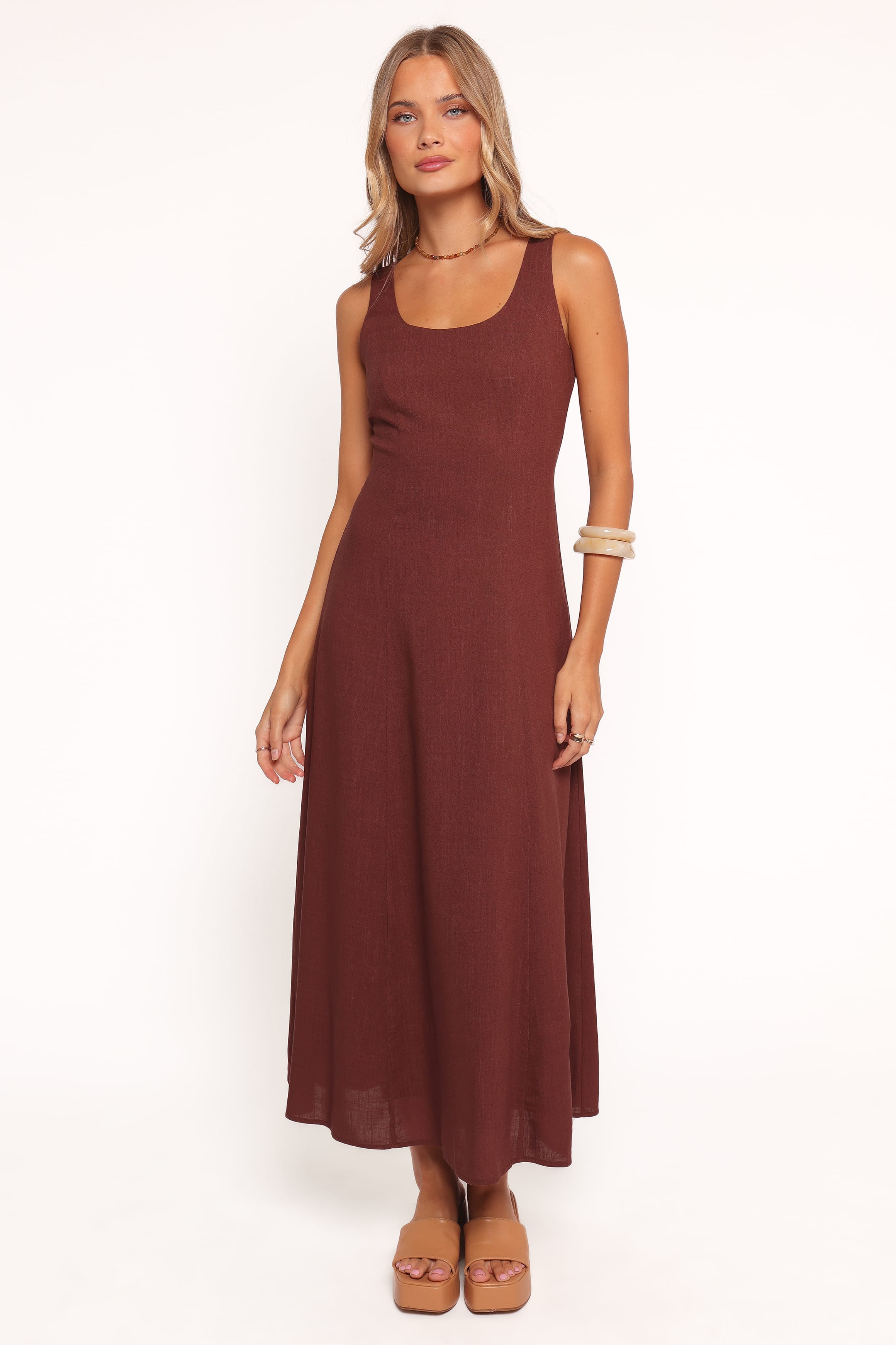 DRESSES Tatum Maxi Dress - Chocolate