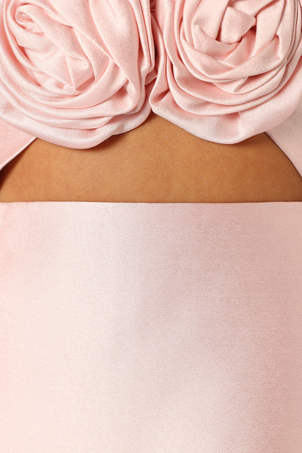 DRESSES @Te Amo Strapless Mini Dress - Baby Pink