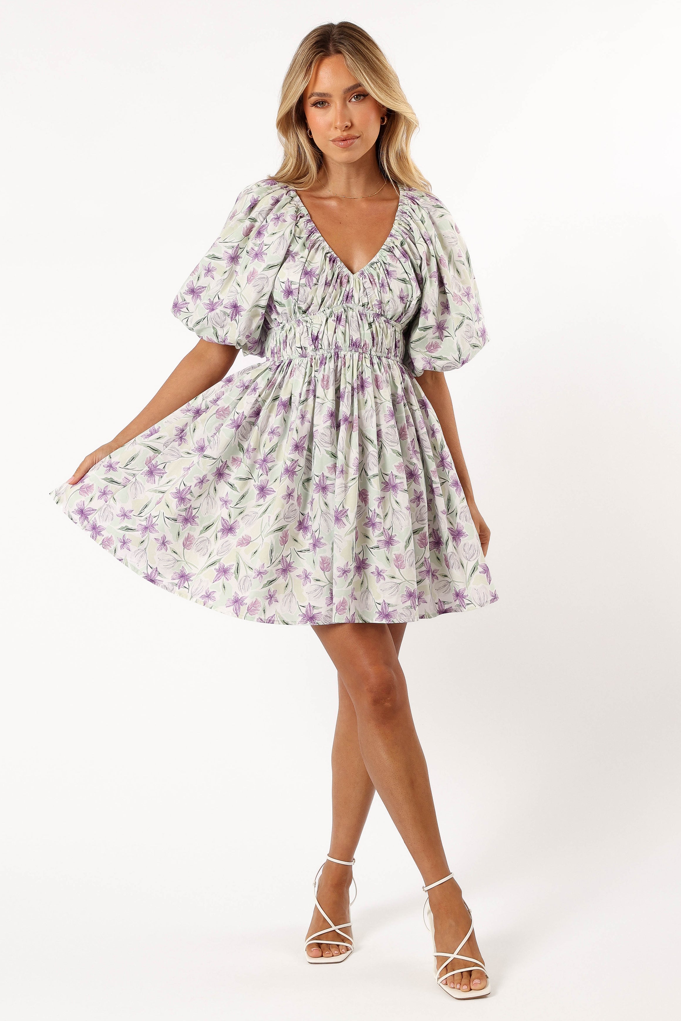 DRESSES @Tenaya Mini Dress - Lavender