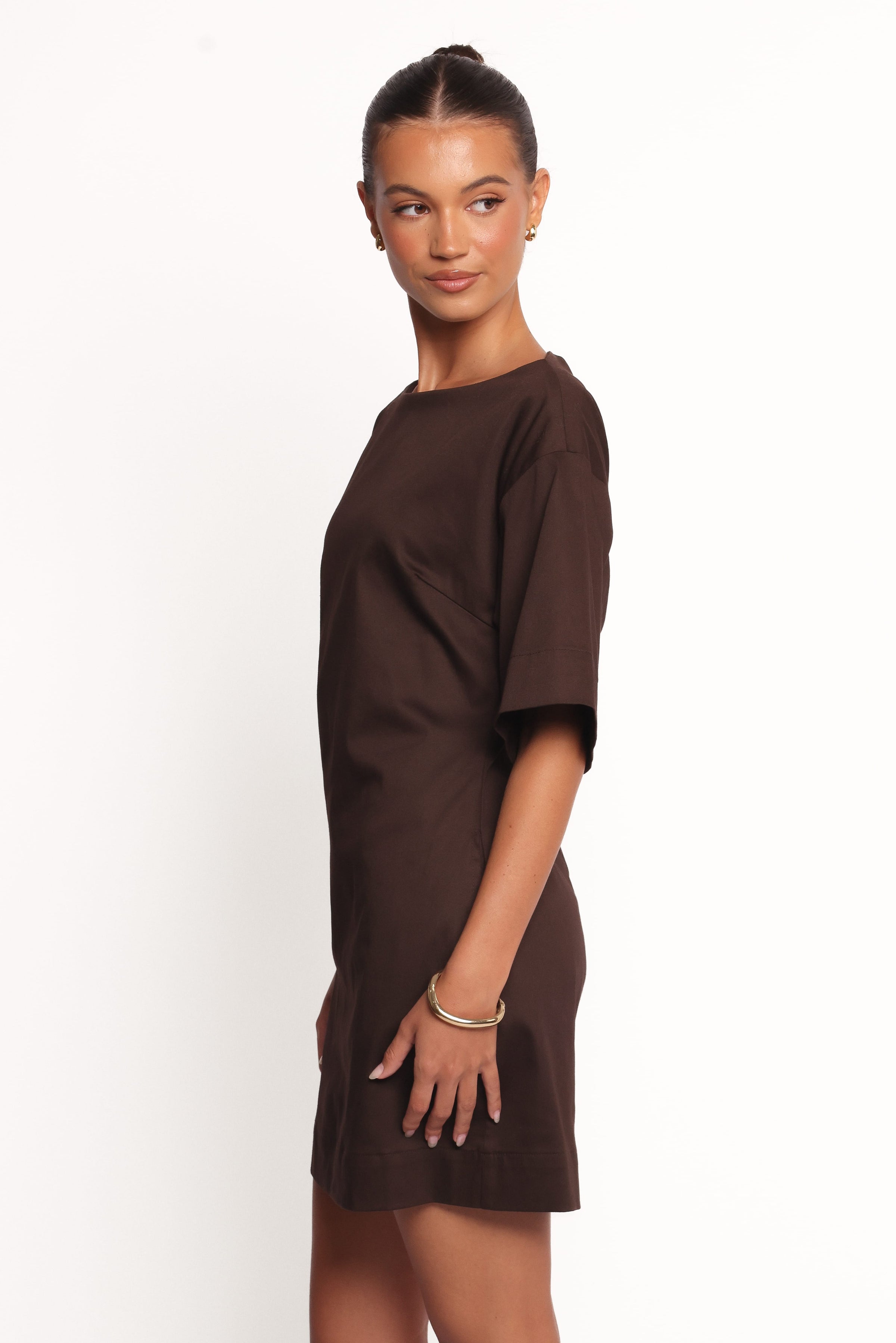 DRESSES Thorne Mini Dress - Chocolate