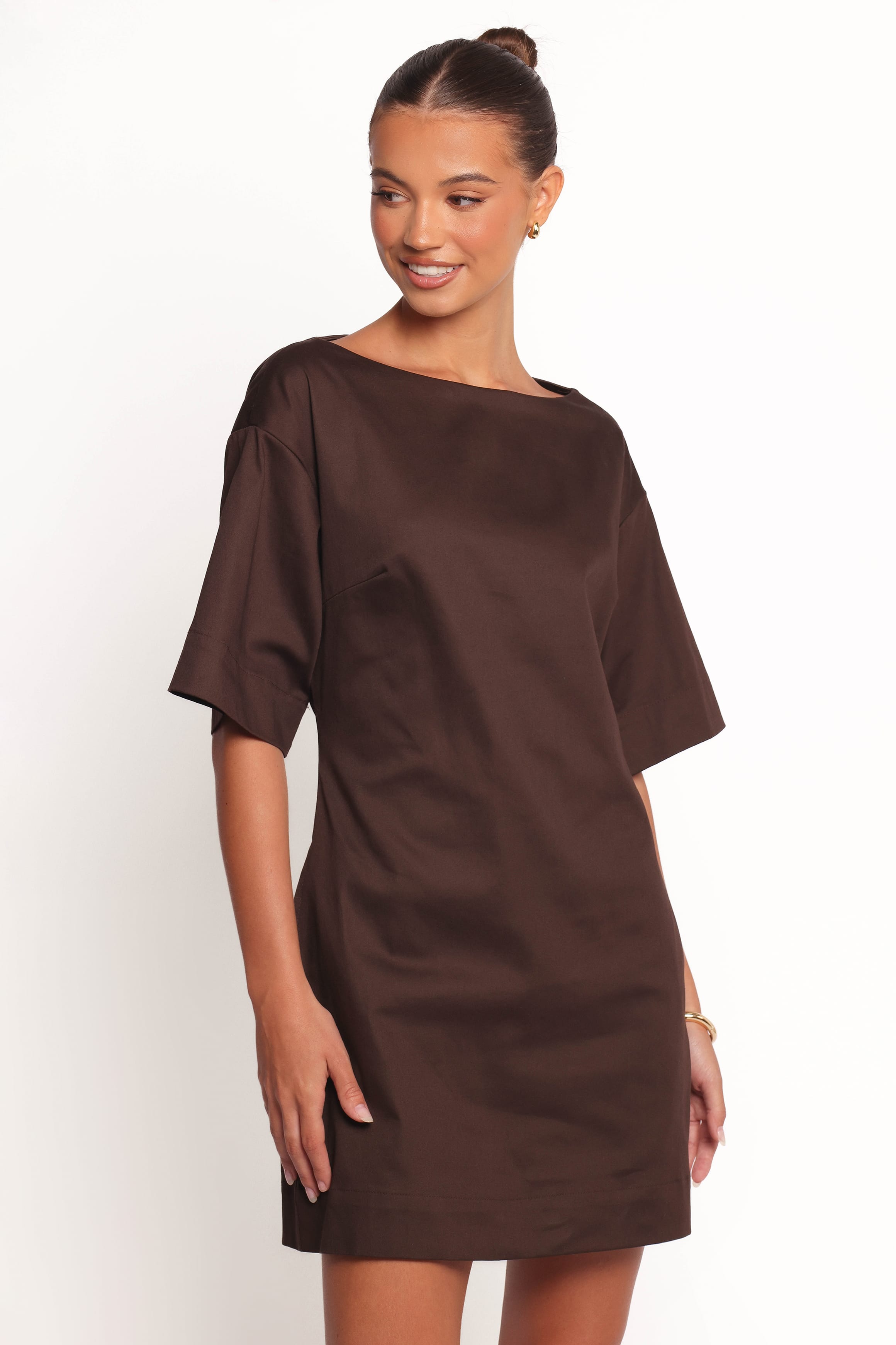 DRESSES Thorne Mini Dress - Chocolate