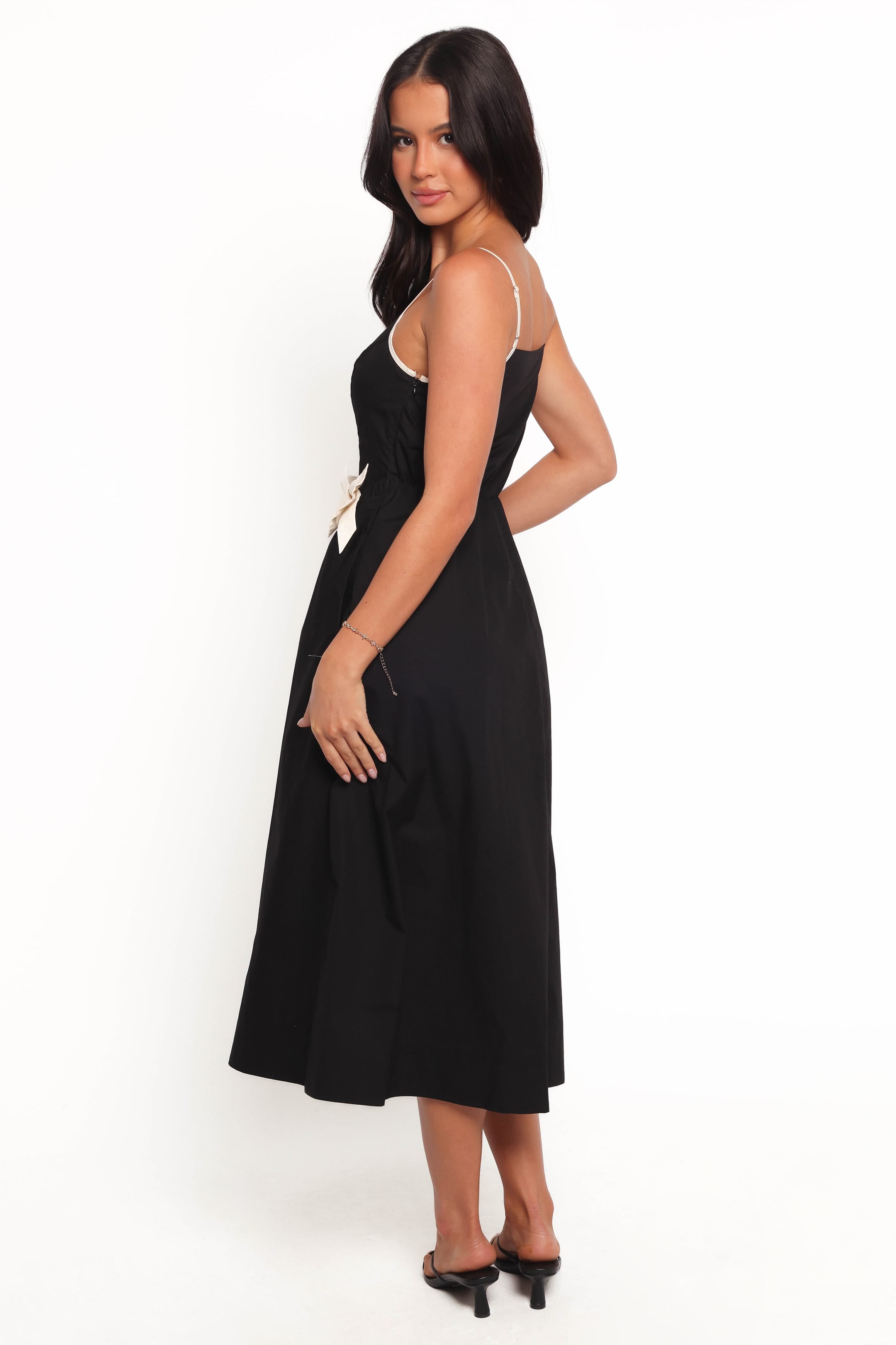DRESSES Tia Midi Dress - Black