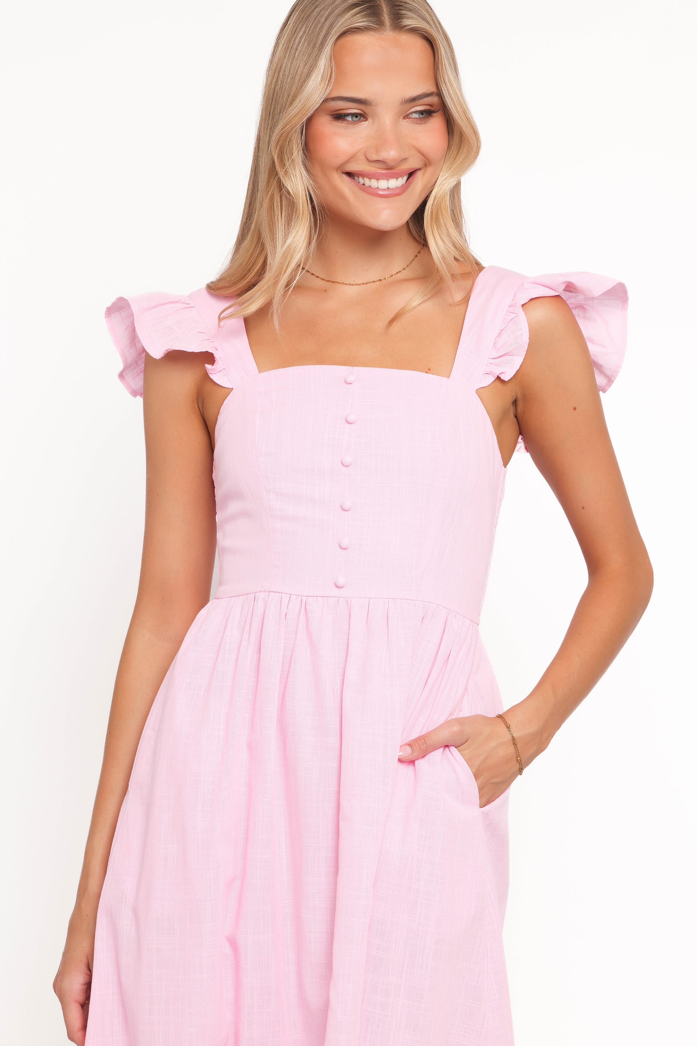 DRESSES Tiarne Midi Dress - Pink